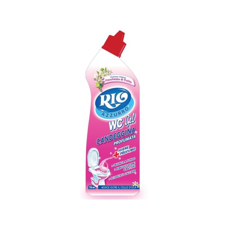 RIO AZZURRO WC GEL CANDEGGINA PROFUMATA 750ML