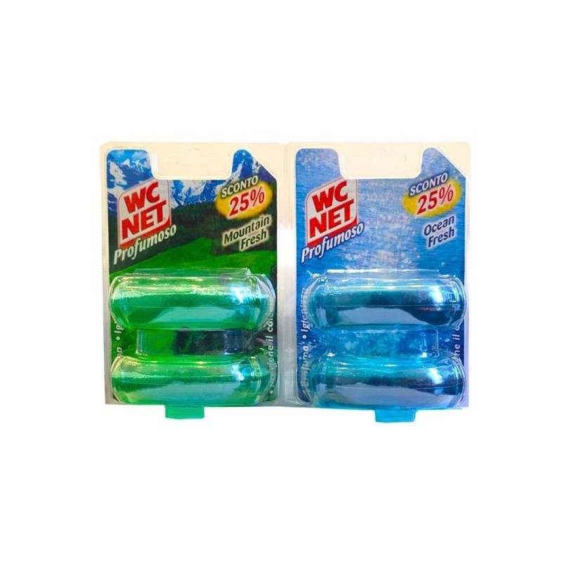 WC NET TAVOLETTA LIQ. RICARICA 2X55ML MOUNTAIN/OCEAN