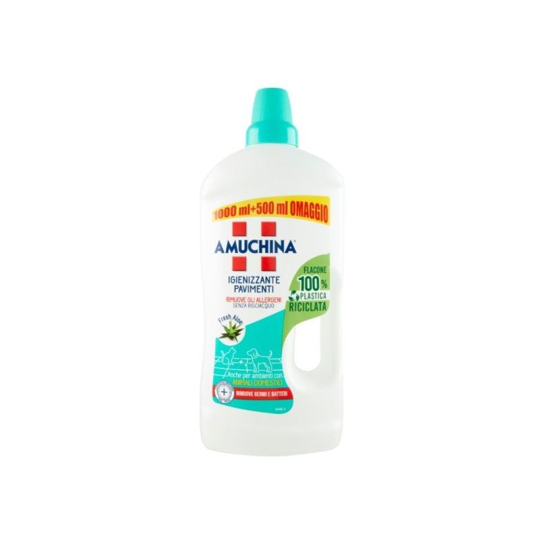 AMUCHINA PAVIMENTI IGIENIZZANTE ALOE 1500 ML