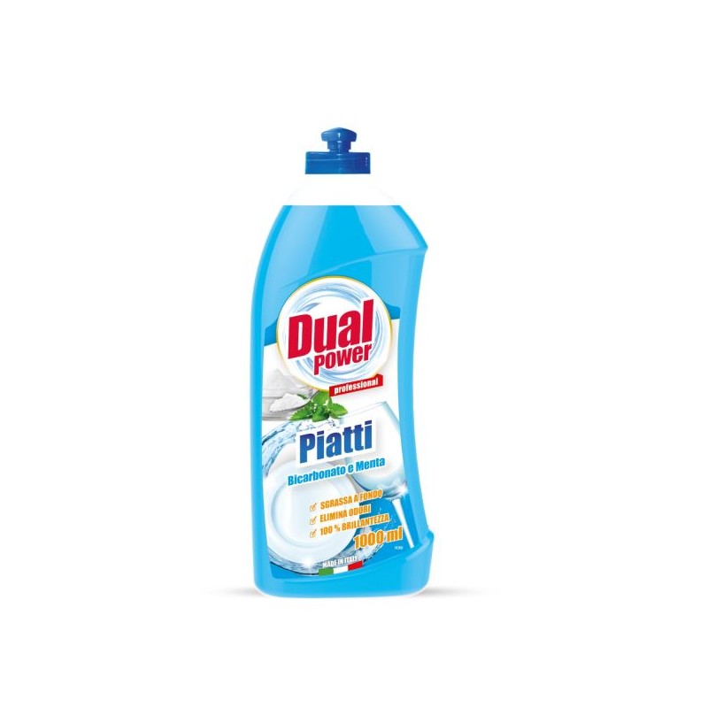 DUAL POWER PIATTI BICARBONATO & MENTA 1 LT