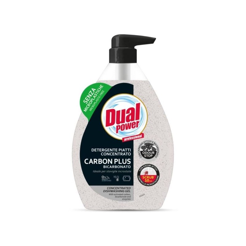 DUAL POWER PIATTI CONC.CARBON PLUS BICARBONATO 600 ML