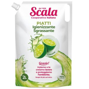 SCALA PIATTI BUSTA LIMONE 2 LT