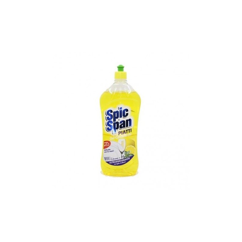 SPIC & SPAN PIATTI LIMONE & MENTA 1 LT