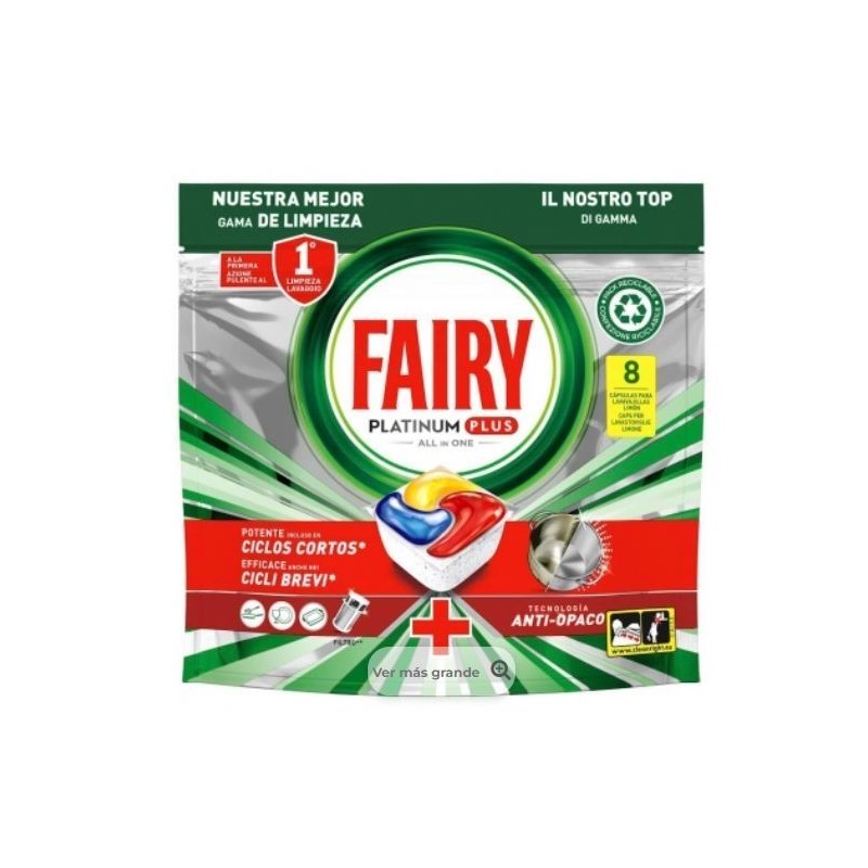 FAIRY CAPS PLATINUM PLUS ALL IN ONE LIMONE 8 PZ
