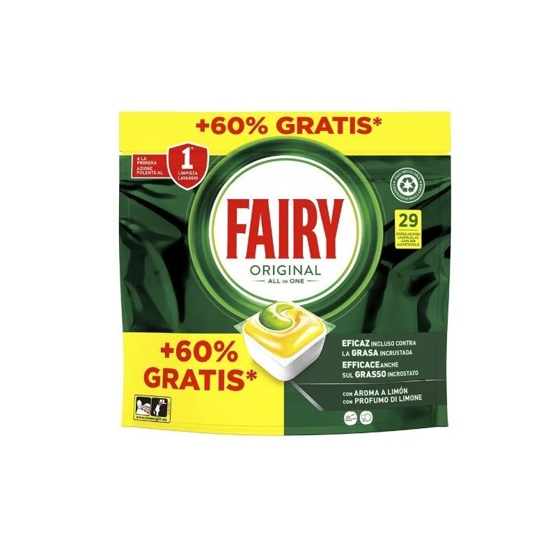 FAIRY CAPS ORIGINAL ALL IN ONE LEMON 29 PZ
