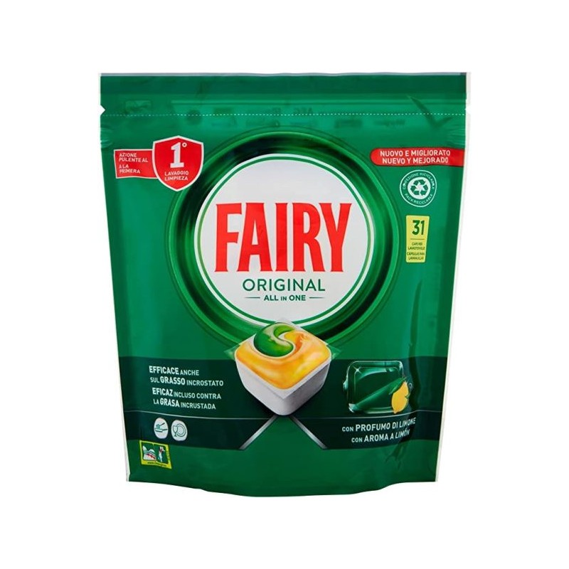 FAIRY CAPS ORIGINAL ALL IN ONE LEMON 31 PZ