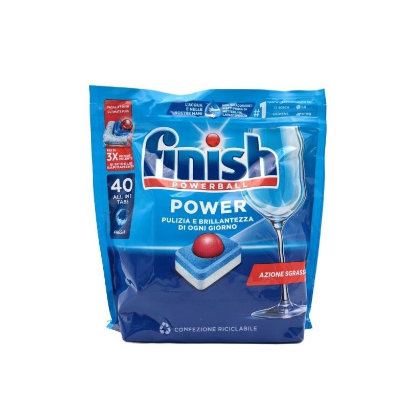 FINISH POWERBALL ALL IN 1 FRESH 40 PZ