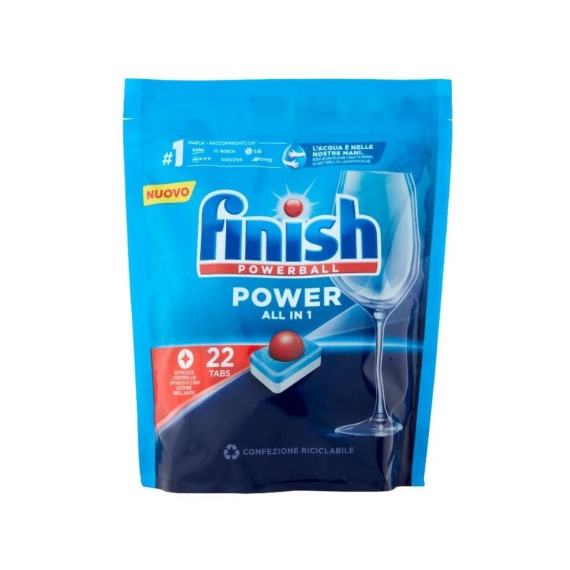 FINISH POWERBALL POWER ALL IN 1 REGULAR 22 PZ