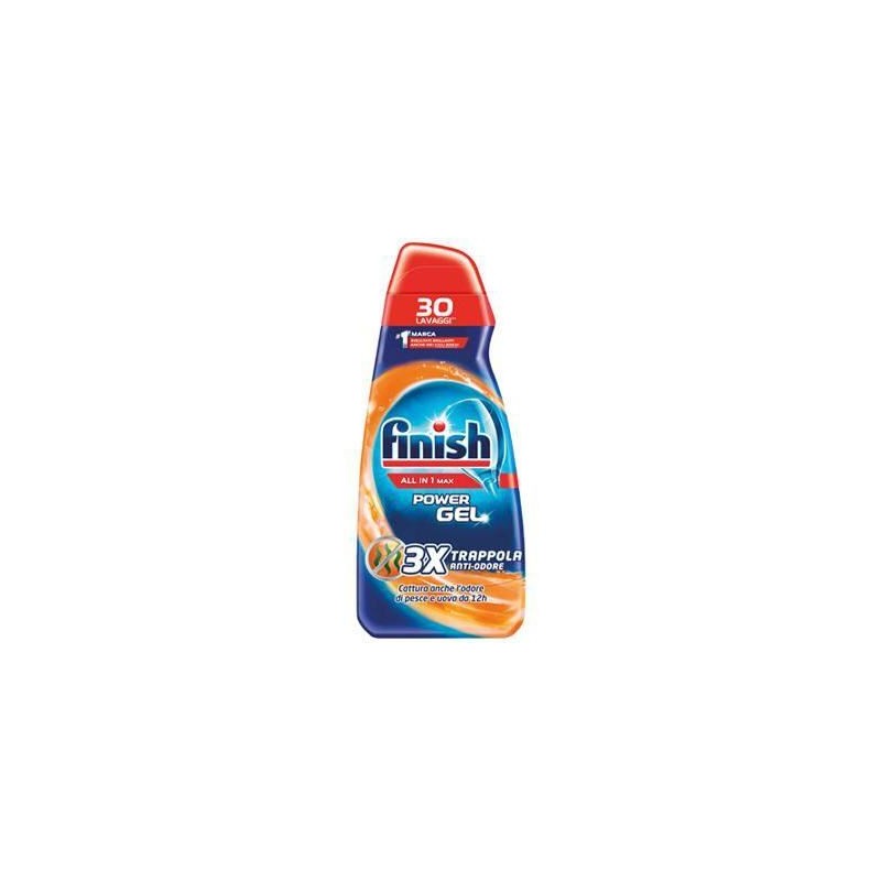 FINISH POWER GEL ALL IN 1 ANTIODORE 600 ML 30 LAV.