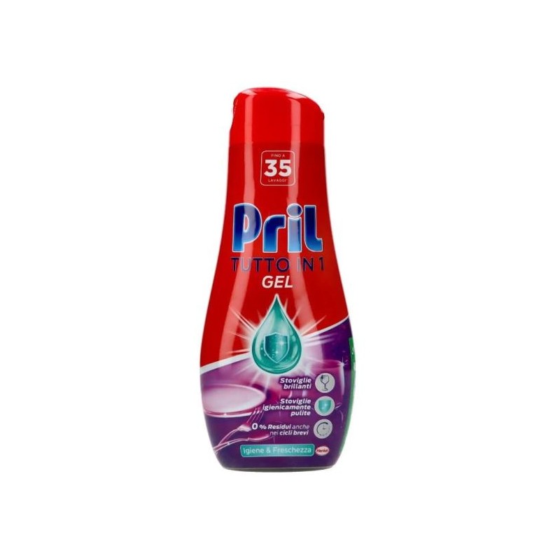 PRIL GEL TUTTO IN 1 IGIENE&FRESCHEZZA 35 LAV 630 ML