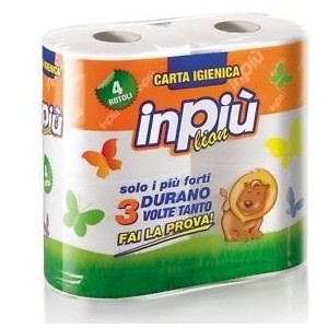 IN PIU' LION IGIENICA 4 ROTOLI
