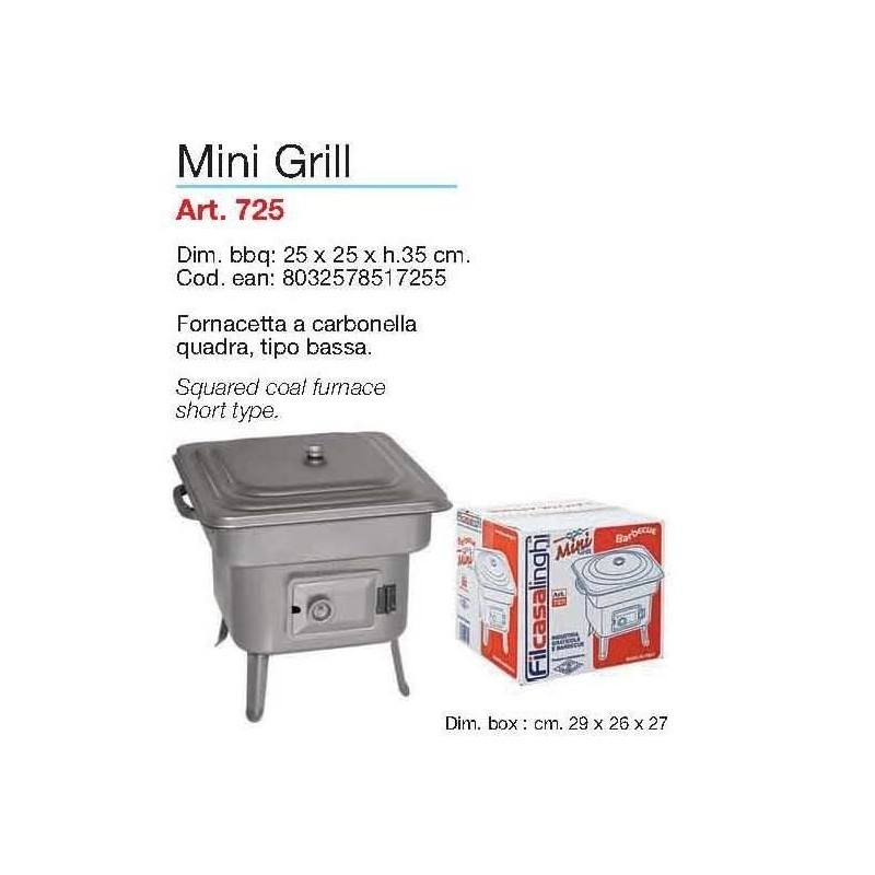 FORNACETTA QUADRATA 725