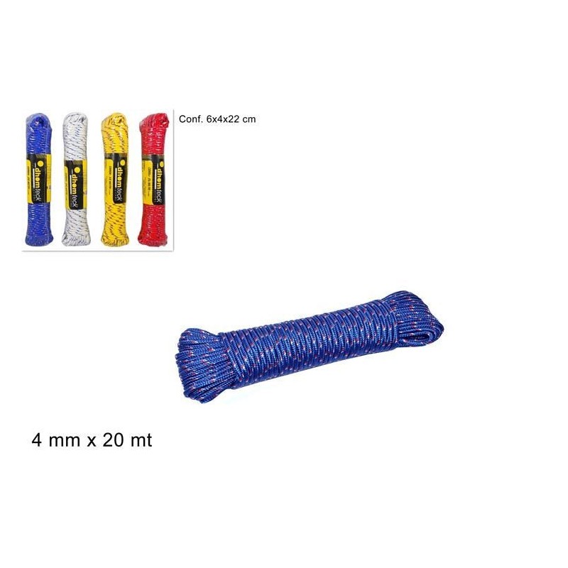 CORDA MULTIUSO DHOM TECK 20mt x 4mm