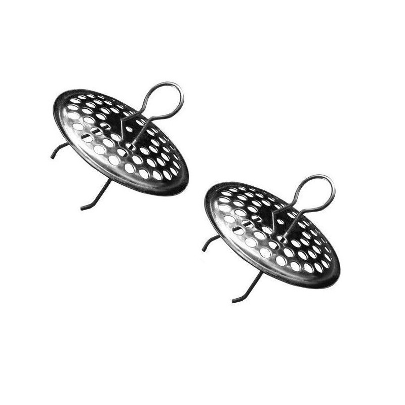 GRIGLIETTE LAVELLO INOX 2pz C/ALETTE 111531 PRO