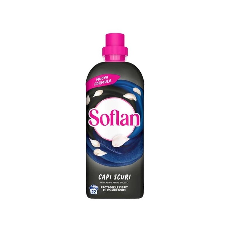 SOFLAN LIQUIDO CAPI SCURI 22 LAV. 900ML