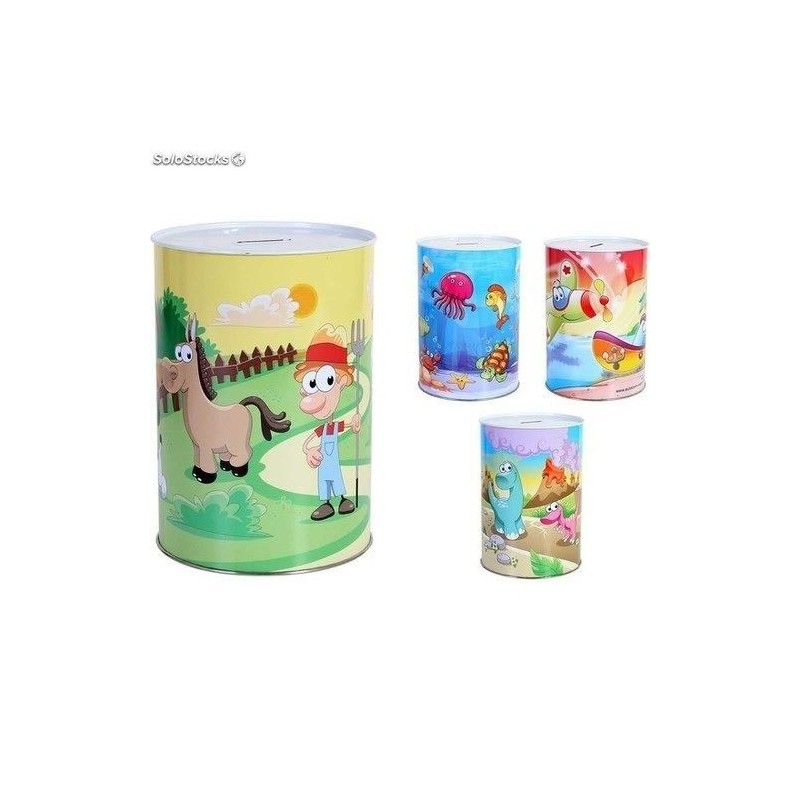 SALVADANAIO LAMIERA III mis.Grande MONEY BOXES