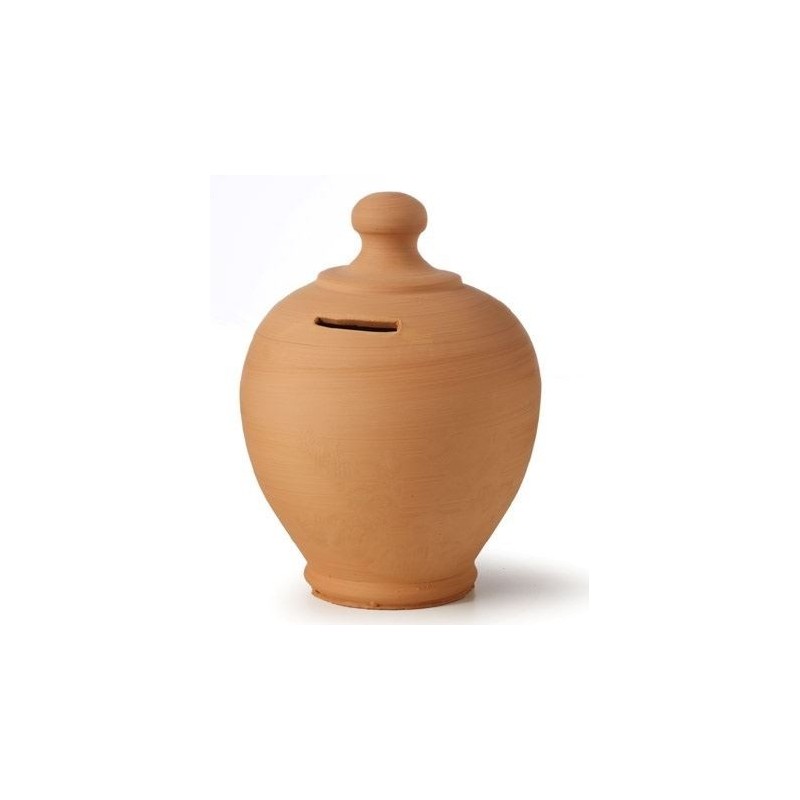 SALVADANAIO TERRACOTTA 2* mis. T/CERAMICA