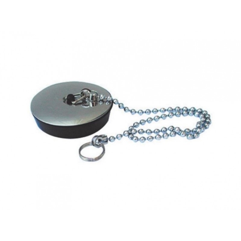 TAPPO LAVELLO GOMMA C/CATENA 40mm 111593 PRO