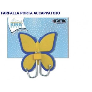 GANCIO ACCAPPATOIO FARFALLA...