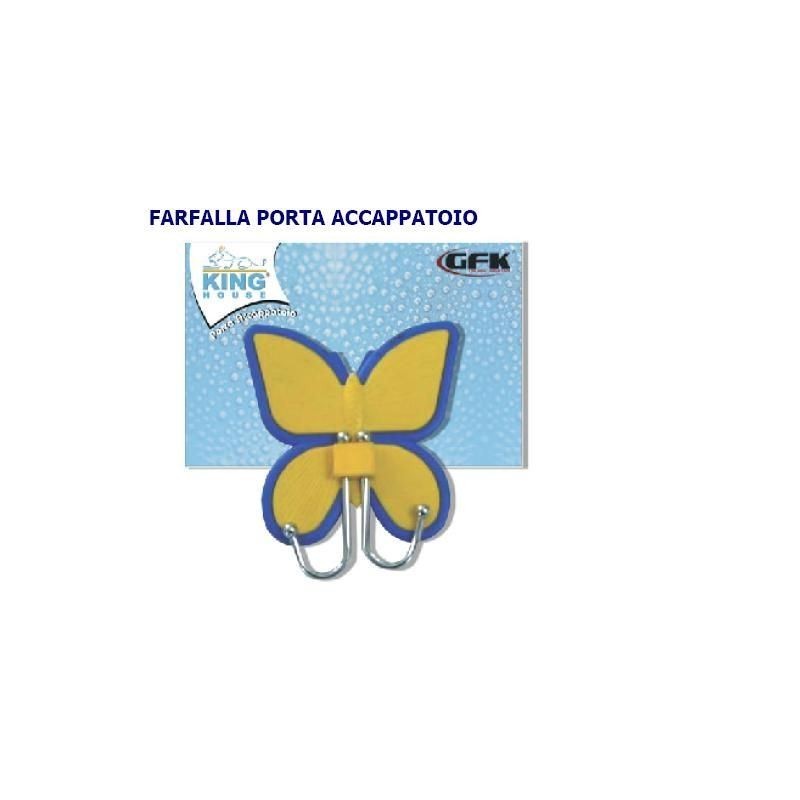 GANCIO ACCAPPATOIO FARFALLA 2 POSTI A/1 MULTIUSO GFK