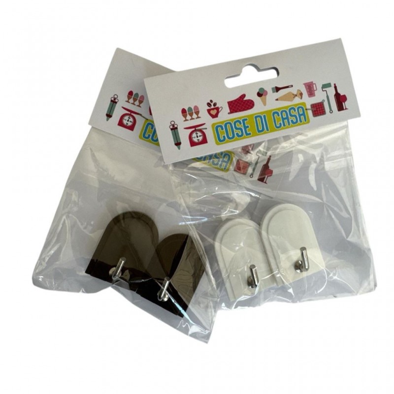 GANCIO ADESIVO 1 POSTO SAGOMATO A/2 COD. 111623 PRONTY