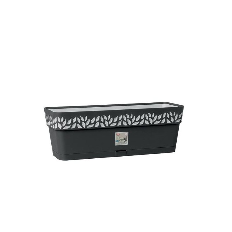 BALCONIERA OPERA 50cm CLOE GRAFITE e GRIGIO LUCE 94403 STEF