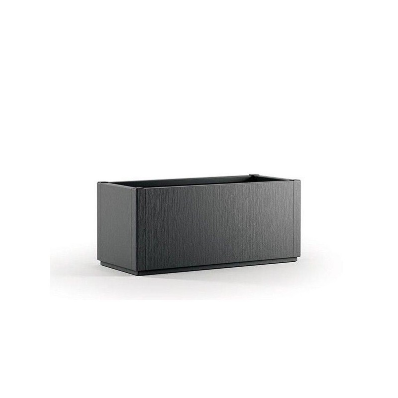 FIORIERA ETHICA 80cm GRIGIO GRAFITE 68501 STEFANPLAST