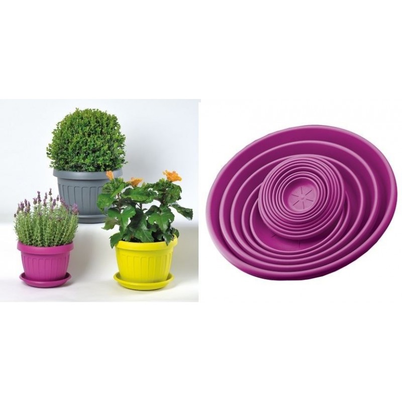 SOTTOVASO FUCSIA 35cm 23108