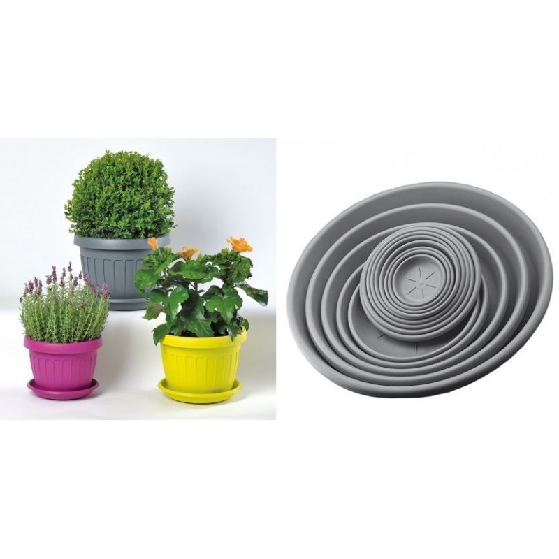 SOTTOVASO GRIGIO 35cm 21108