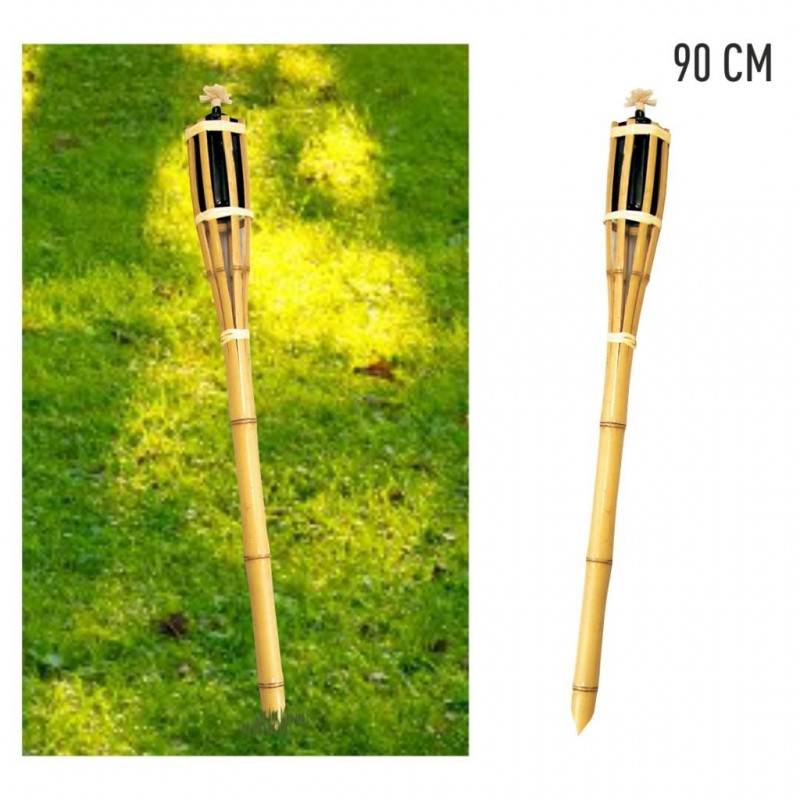 TORCIA GIARDINO in BAMBU' 90cm 94 PL