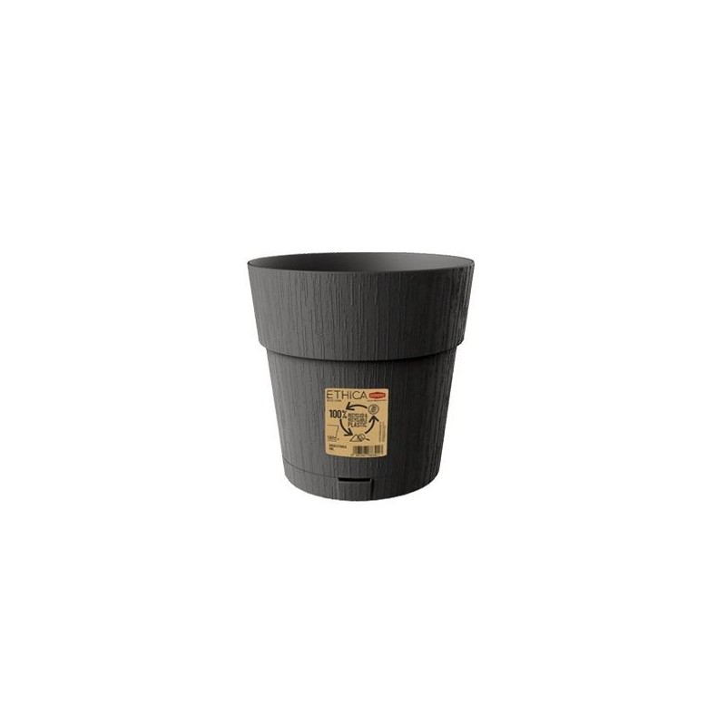 VASO ETHICA GRAFITE 20cm 68051 STEFANPLAST