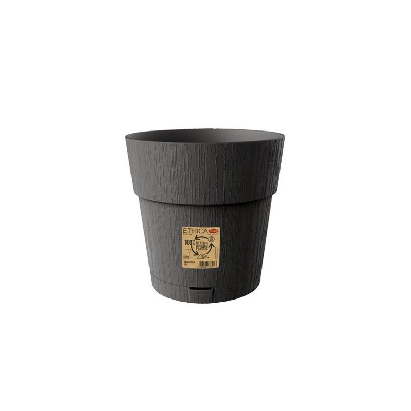 VASO ETHICA GRAFITE 25cm 68101 STEFANPLAST