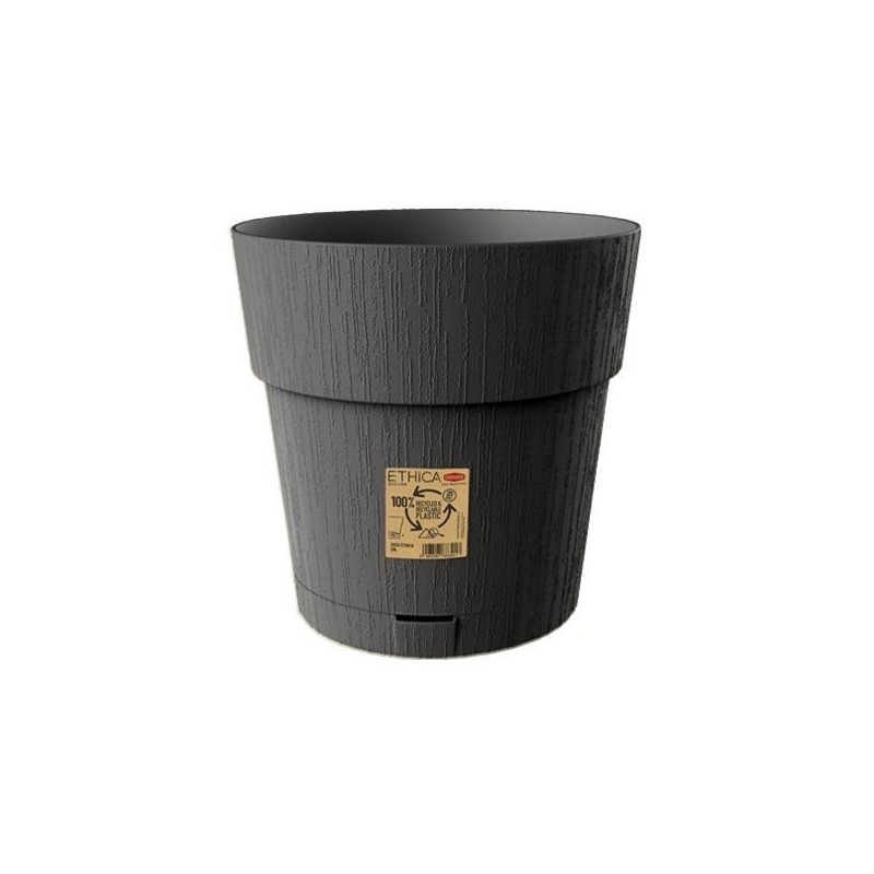 VASO ETHICA GRAFITE 30cm 68151 STEFANPLAST