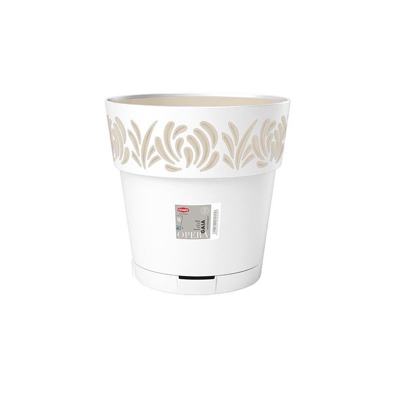 VASO OPERA GAIA BIANCO/TRAVERTINO 30 88600 STEFANPLAST