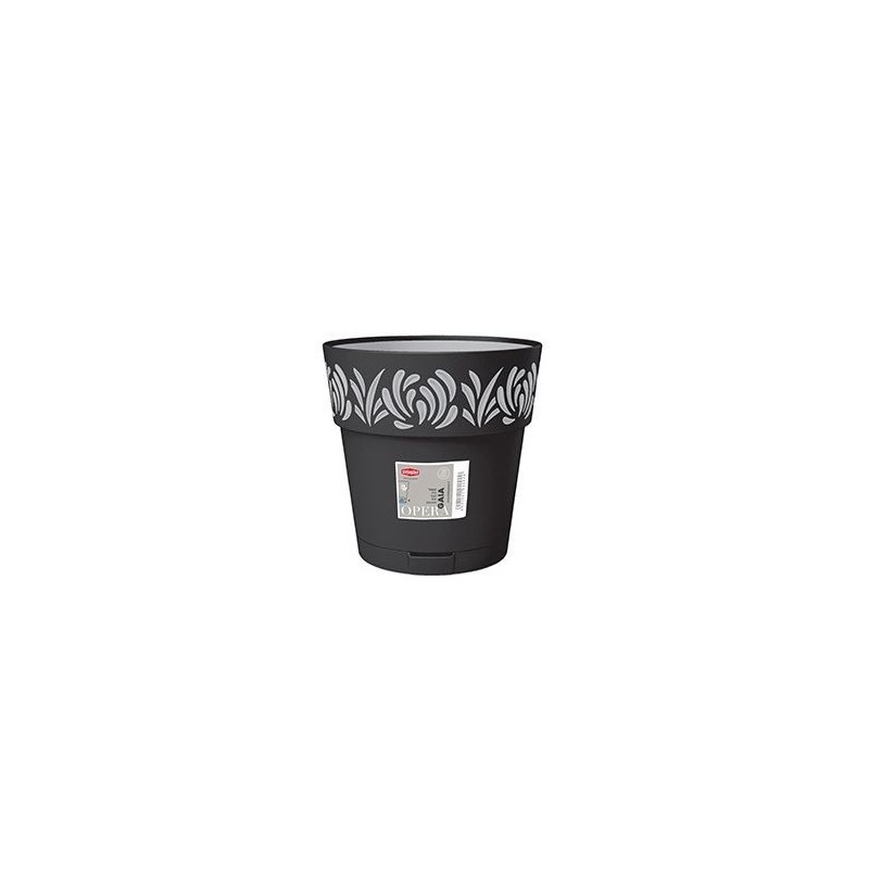 VASO OPERA GAIA GRAFITE/GRIGIO 15 88303 STEFANPLAST