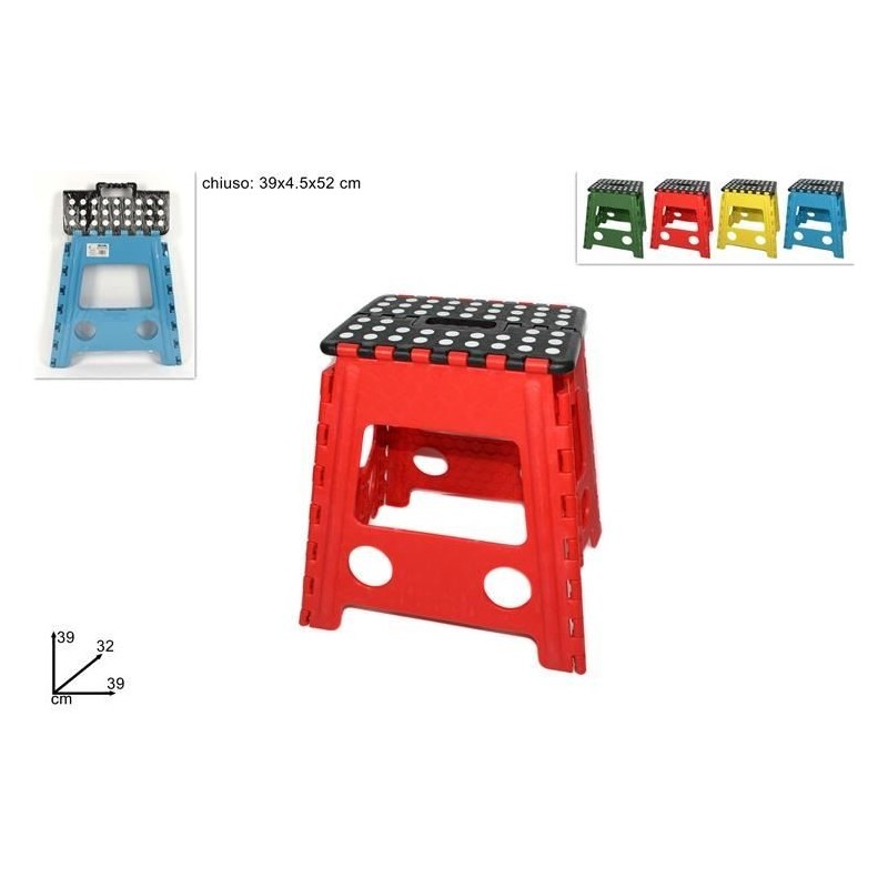 SGABELLO PLASTICA PIEGHEVOLE ALTO 97960