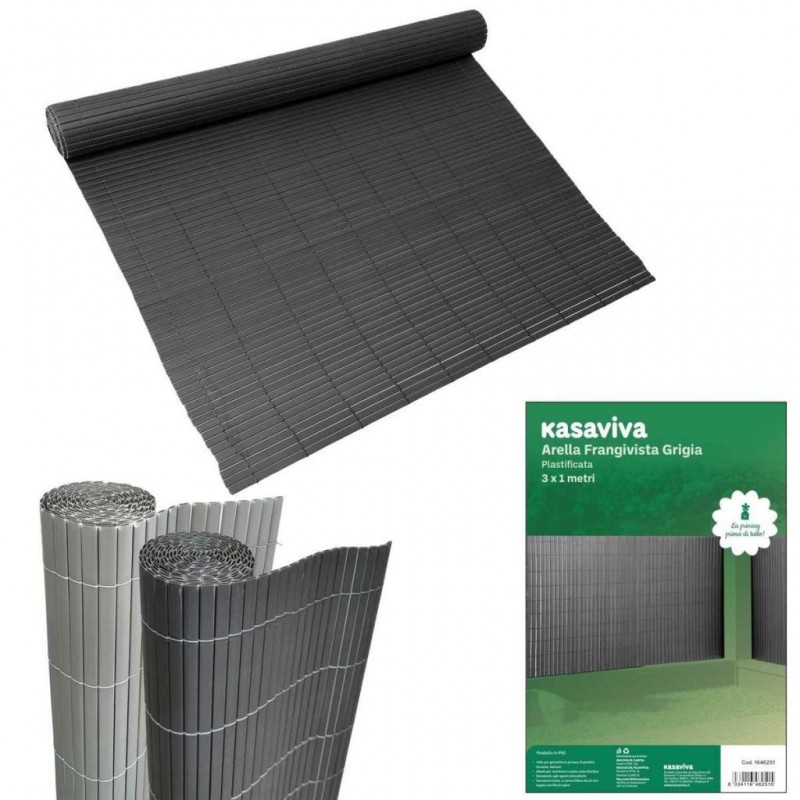 ARELLA FRANGIVISTA PLASTIFICATA 300x100cm GRIGIO 1646251 KAS