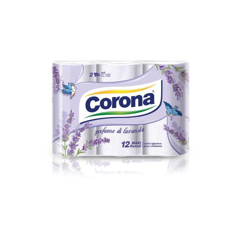 CORONA IGIENICA LAVANDA 12 ROTOLI 2V