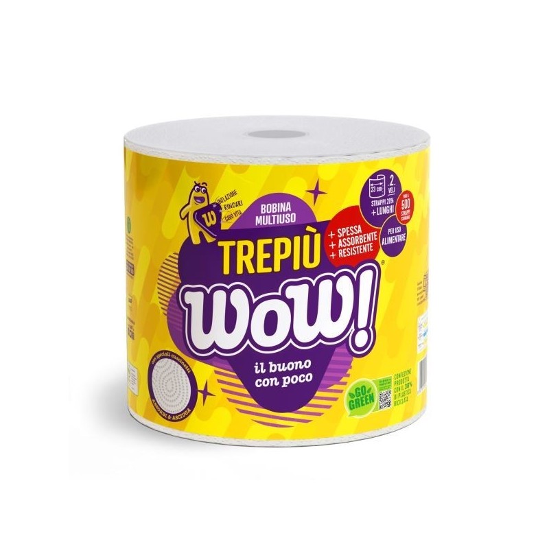 WOW BOBINA TREPIU' 500 STRAPPI SINGOLA 2V