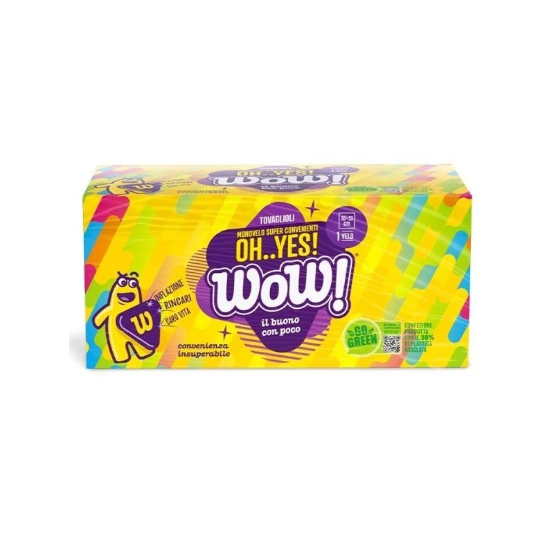 WOW TOVAGLIOLI OH YES 150PZ 30X33 MONOVELO