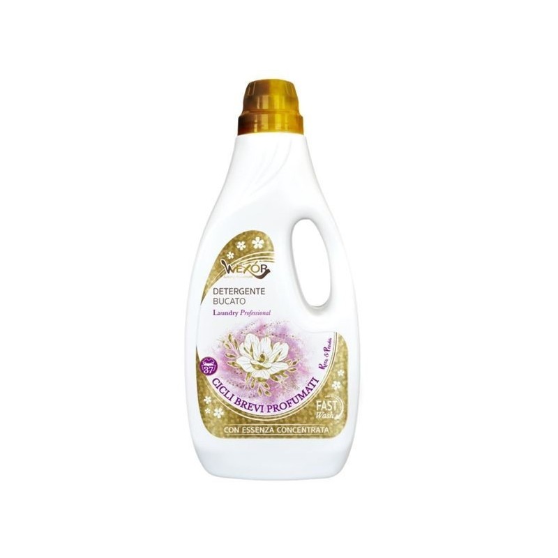WEXOR DETERGENTE BUCATO CICLI BREVI ROSA&PEONIA 1500ML