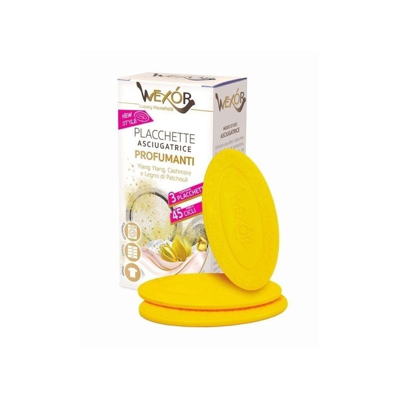 WEXOR PLACCHETTA PROFUMANTE ASCIUGATRICE 3PZ