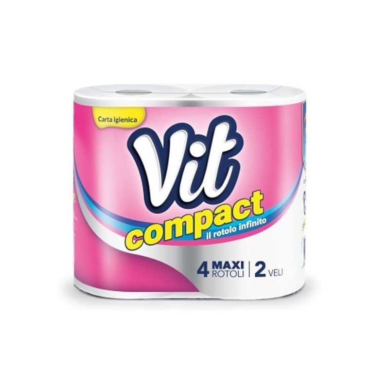 VIT IGIENICA COMPACT LISCIA 4 RT. 2V