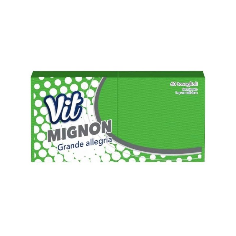 VIT MIGNON TOVAGLIOLI VERDE 25X25 2V 60PZ