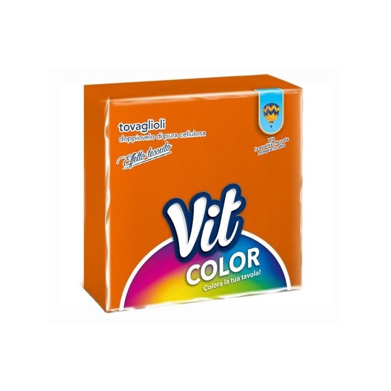 VIT TOVAGLIOLI COLOR ARANCIO 32X32 2V