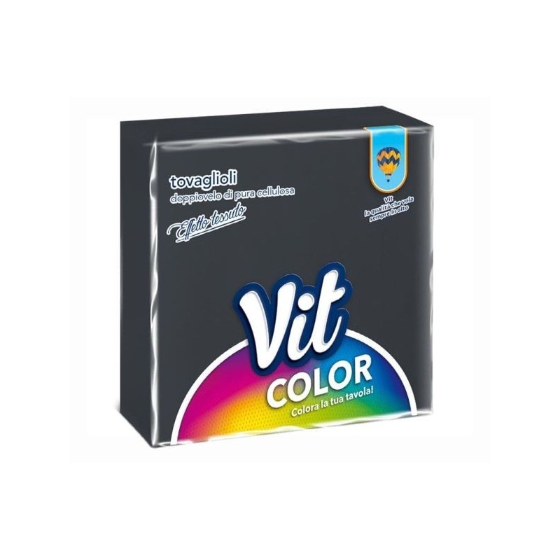 VIT TOVAGLIOLI COLOR NERO 32X32 2V