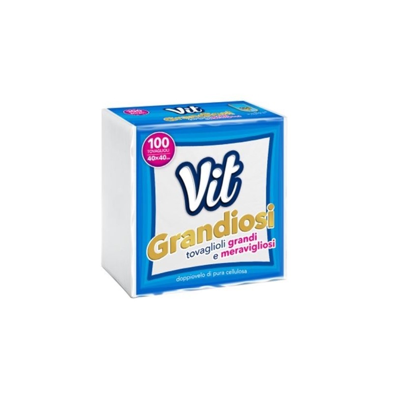 VIT TOVAGLIOLI GRANDIOSI 40X40 2V 100 PZ.