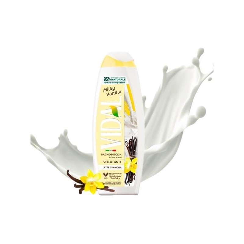 VIDAL BAGNOSCHIUMA LATTE & VANIGLIA 500ML