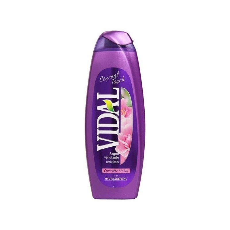 VIDAL BAGNOSCHIUMA SENSUAL CAMELIA/AMBRA 500 ML