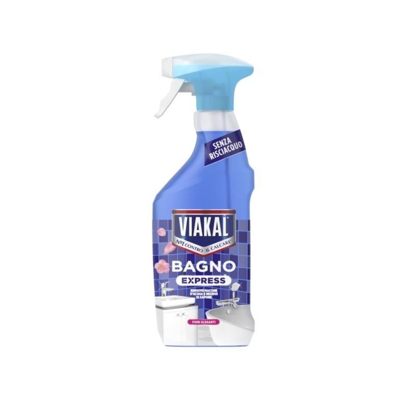 VIAKAL ANTICALCARE SPRAY BAGNO FIORI ELEGANTI 470ML